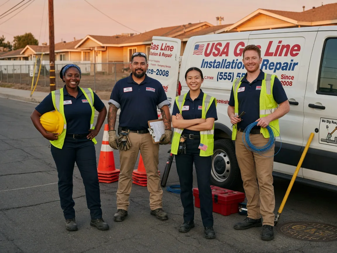 Gas Line Installation company in Rock Springs, WI